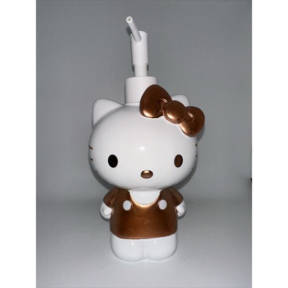 Hello Kitty Rose Gold Toned Soap/Lotion Dispenser* NWT Sanrio - Picture 2 of 6